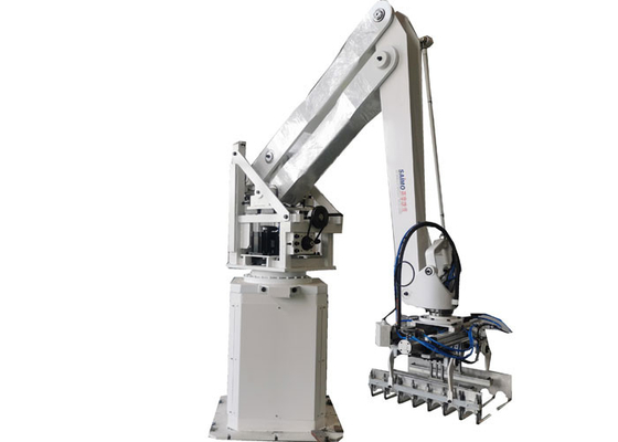 PLC Robotic Palletizing System ใช้ในอุตสาหกรรมเครื่องดื่ม