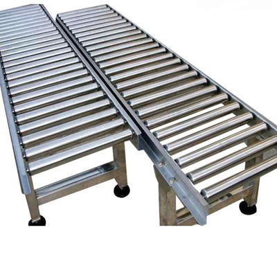 สายพานลำเลียงพาเลทเหล็กคาร์บอน 1.5KW สำหรับเครื่องดื่ม, อาหาร
