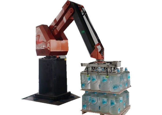 กริปเปอร์ที่กำหนดเอง 330 องศา 210kgs Bag Palletizer Machine