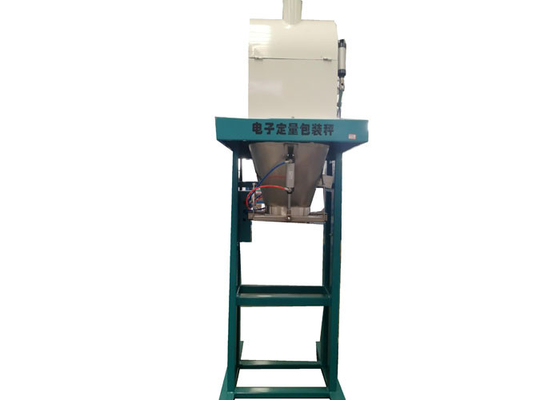 เครื่องบรรจุเม็ดป้อนเม็ดสแตนเลส 380V 25 กก. พร้อมถังชั่งน้ำหนัก