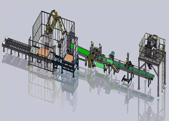 โปรแกรม 4/6 แกน FANUC Robotic Arm 140h Robots ใช้ในโรงงาน