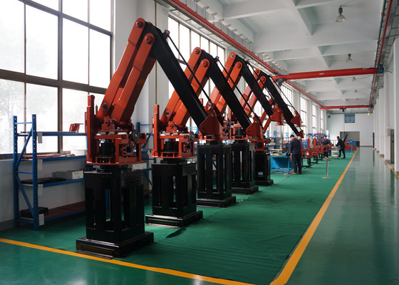 Servo Amplifier 210kgs Bag Robot Palletizer Machine ในโรงงานข้าว