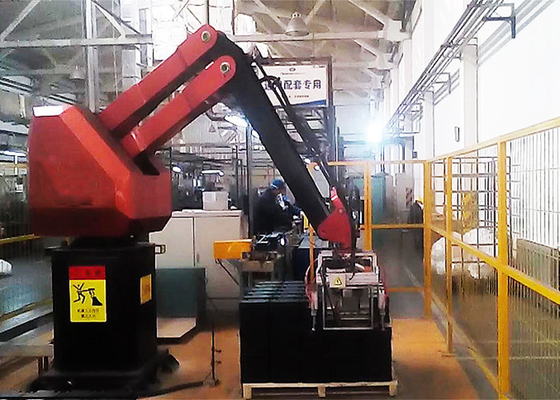 โปรแกรมจัดเรียงพาเลทที่ปรับเปลี่ยนได้สำหรับสายการผลิต Robot Hand ในอุตสาหกรรมอาหารสัตว์