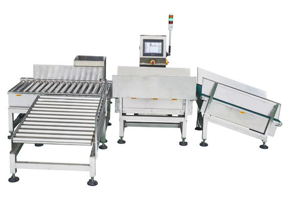 เครื่องตรวจสอบน้ำหนัก IP30 220V ในอุตสาหกรรมแปรรูปอาหาร