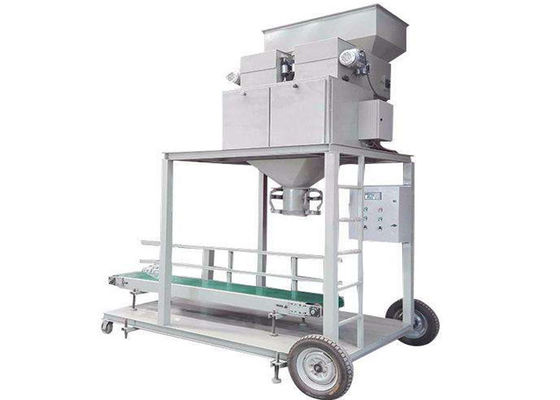 เครื่องชั่งน้ำหนักอัตโนมัติ 220V 10 กก. พร้อมเครื่องเย็บถุง