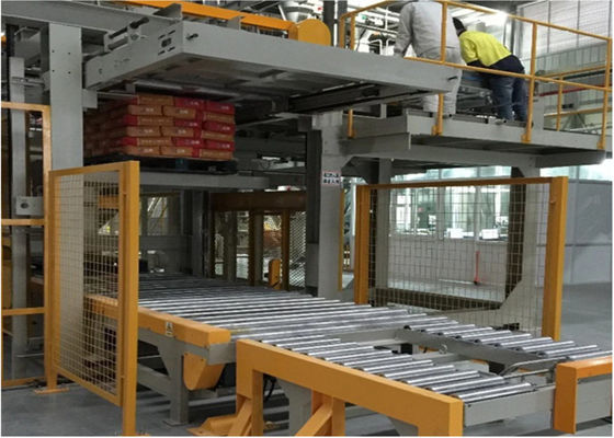 เครื่อง Palletizer แบบหลายสาย 25 กก. 3 เฟส