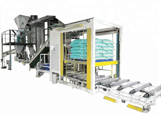 อุตสาหกรรมอาหาร 2000mm 600bags / hour Can Palletizer Machine