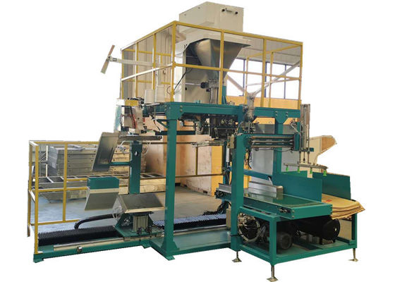 เครื่องปิดผนึกความร้อน 15Bags / นาที 14KW 50Kg เครื่องบรรจุอาหารสัตว์