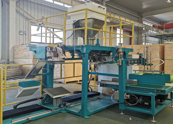 เครื่องปิดผนึกความร้อน 15Bags / นาที 14KW 50Kg เครื่องบรรจุอาหารสัตว์