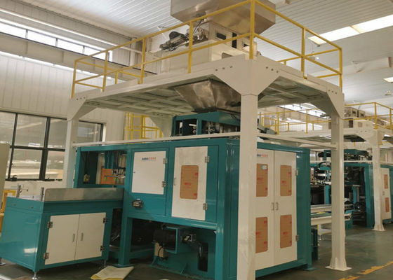 เครื่องปิดผนึกความร้อน 15Bags / นาที 14KW 50Kg เครื่องบรรจุอาหารสัตว์