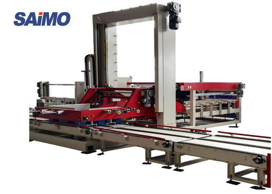 หน้าจอสัมผัส 25KW 1200bags / H Bag Palletizer Machine