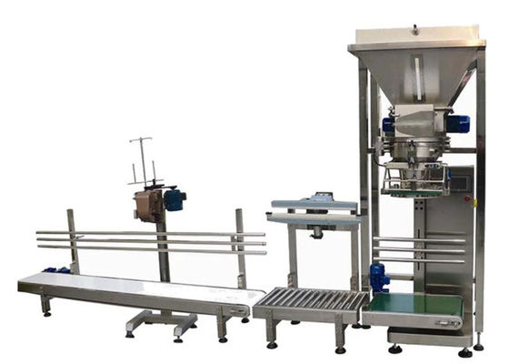 0.6MPa 25 กก. แป้งข้าวอาหารเครื่องบรรจุผงเคมีสำหรับอุตสาหกรรมทั้งหมด All