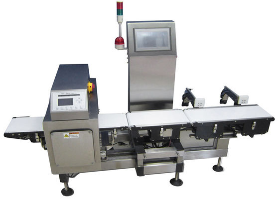 การตรวจสอบน้ำหนัก IP30 เครื่องตรวจสอบน้ำหนักอัตโนมัติ 316 Stainless Steel