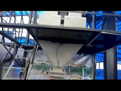 เครื่องบรรจุเม็ดข้าวโอ๊ตวัสดุจำนวนมากในถุงหนักในอุตสาหกรรมอาหารสัตว์ / ธัญพืช